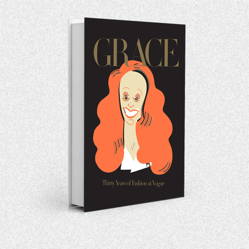 נמכר כעת ב-150 דולר. הספר Grace - Thirty years of Fashion at Vogue (כריכת ספר)