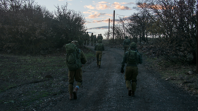 IDF Northern Command troops participating in a training drill (Photo: IDF Spokesperson)