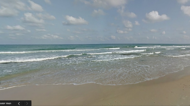 חוף הצוק בתל-אביב (צילום: מתוך Google Street View) (צילום: מתוך Google Street View)