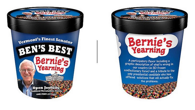 מערבבים את השכבות ביחד. מטאפורה פוליטית בגביע גלידה (צילום: מתוך טוויטר) (צילום: מתוך טוויטר)