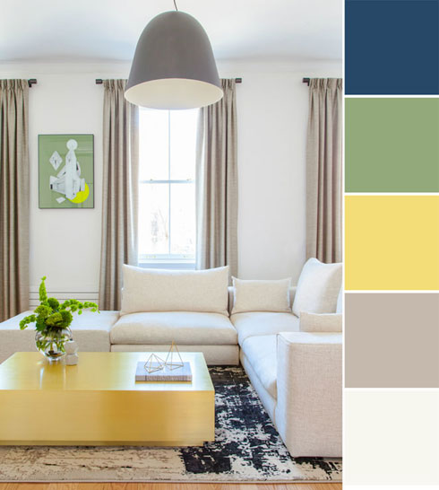 לחצו על התמונה לדירה בסקלת צבעים שונה לגמרי (צילום: Alan Gastelum)