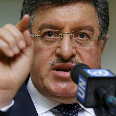 Salim al-Muslat, spokesman for the Syrian opposition's High Negotiations Committee (Photo: Reuters)