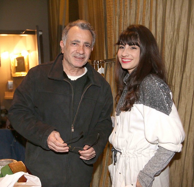 כמובן שאבא פה לתמוך. דאנה ומשה איבגי (צילום: ענת מוסברג)