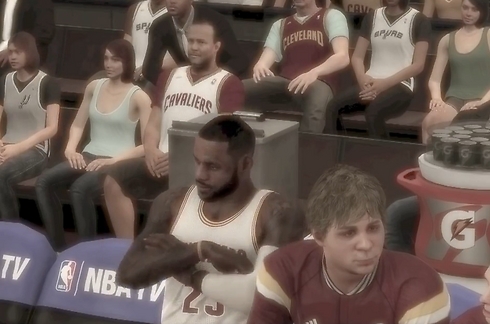 לברון ג'יימס, גרסת NBA 2K (צילום מסך) (צילום מסך)