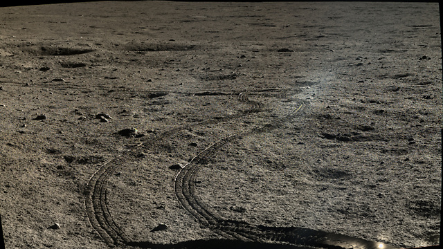 קודם גשושית, אחר כך קוסמונאוטים. הירח (צילום: מינהל החלל הסיני) (צילום: מינהל החלל הסיני)