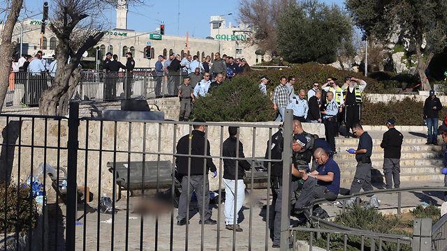 Damascus Gate attack:Ahmed Abu El Rob (21), Ahmed Zakarna and Muhammad Kamil (20) murdered the late Hadar Cohen and moderately injured an additional border police officer (Photo: Gil Yohanan)