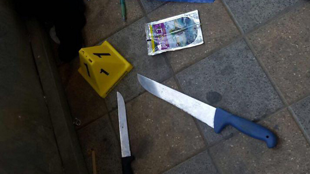 Knives and juice packet found in girls' bag