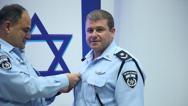 Вступление в должность главы полиции Тель-Авивского округа. Фото: Моти Кимхи