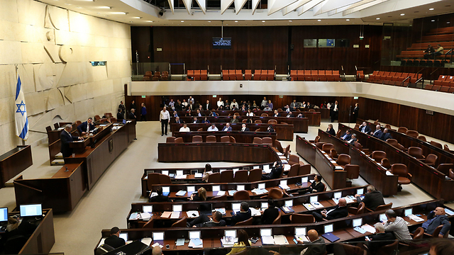The ways in which bills reach a vote in the Knesset assembly are often strange and roundabout. (Photo: Amit Shabi)