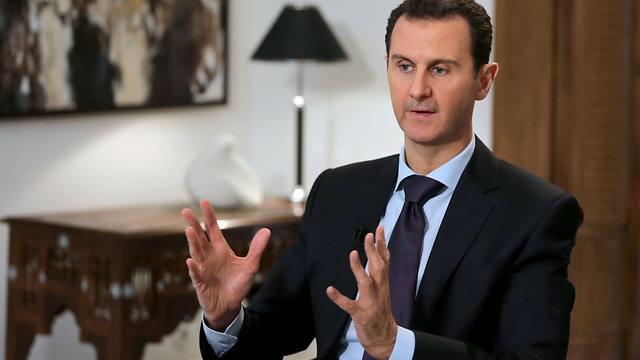 Syrian President Assad talking to AFP (Photo: AFP) (Photo: AFP)