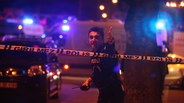 Scene of the attack in Ankara (Photo: EPA)
