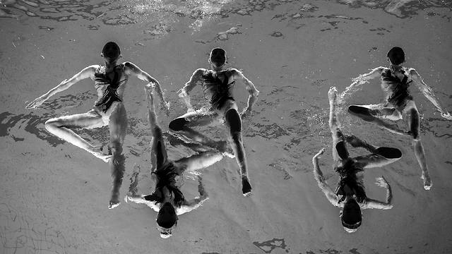 שחייה בשבדיה, מקום שלישי בקטגוריית הספורט (צילום: AP) (צילום: AP)
