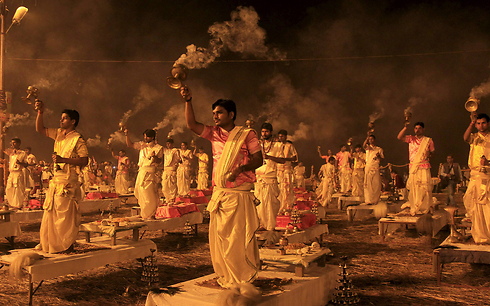 פסטיבל הינדי בהודו (צילום: רויטרס) (צילום: רויטרס)