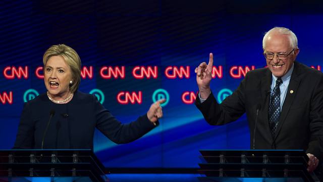 Clinton and Sanders. (Photo: AP)