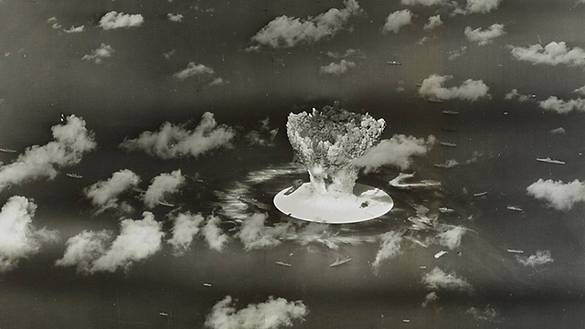 ניסוי גרעיני באי ביקיני ב-1946 (צילום: רויטרס) (צילום: רויטרס)