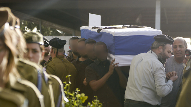 הלוויתו של אמיר מימוני, היום (צילום: תקשורת שב"כ) (צילום: תקשורת שב
