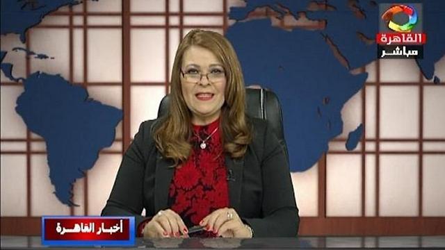 Egyptian broadcaster Azza al-Hanawi 