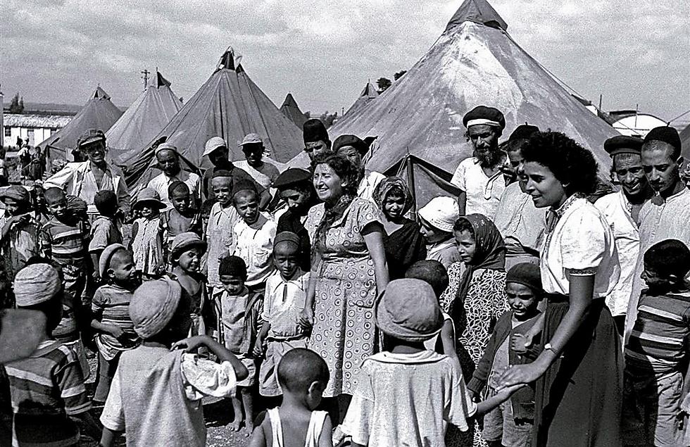 Yemenite Jewish immigrants (Photo: Reuters)