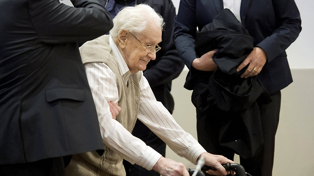 Oskar Groening, a 93-year-old former bookkeeper at Auschwitz death camp (Photo: Reuters)