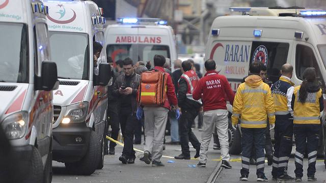 Scene of last week's terror attack in Istanbul (Photo: EPA)