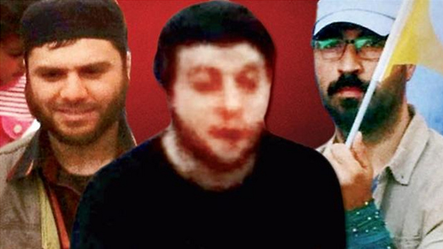 שלושת החשודים מדאעש שאחריהם מתנהל מצוד בטורקיה ()