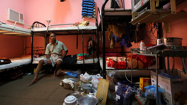 Squalid conditions in a migrant workers' camp in Qatar (Photo: AFP)