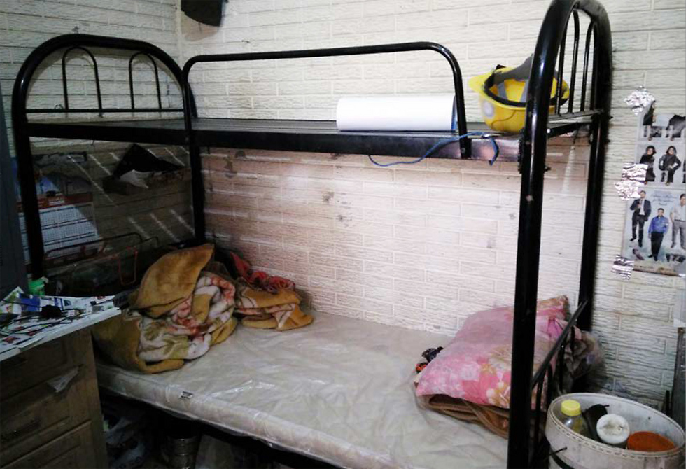 Squalid living conditions for migrant workers in Qatar (Photo: Amnesty International)