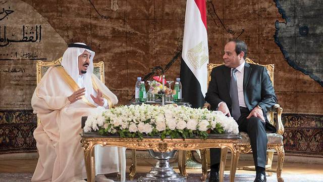 Saudi King Salman and Egyptian President Abdel Fattah al-Sisi (Photo: Reuters)