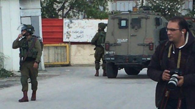 IDF force in Al-Arroub