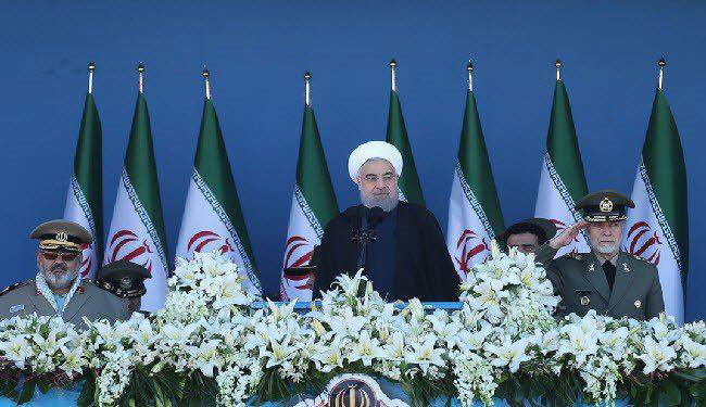 כוח הרתעתי בלבד. נשיא איראן רוחאני ()