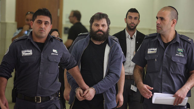 Yosef Ben-David in court (Photo: Gill Yohanan)