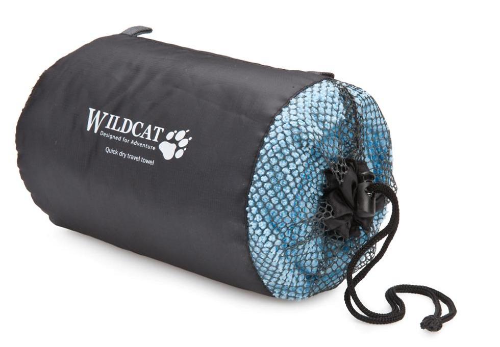 מגבת שטח של WILDCAT: לא תופסת מקום בתיק ומתייבשת במהירות. באדיבות רשת "למטייל" (צילום: למטייל ) (צילום: למטייל )
