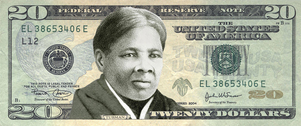 כך זה ייראה? טאבמן על שטר של 20 דולרים (צילום: AFP) (צילום: AFP)