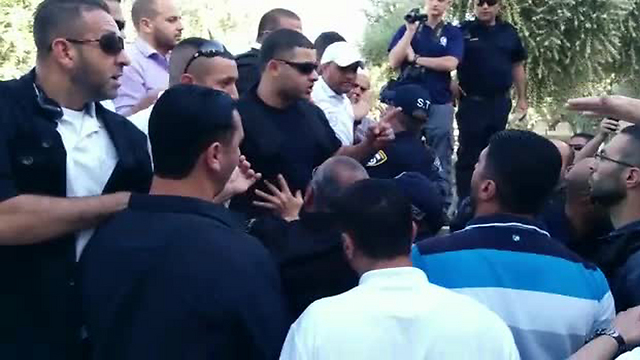 Verbal clashes on the Temple Mount.