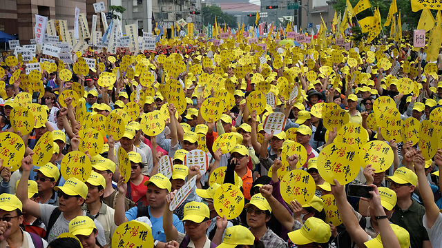 בטיוואן מעדיפים צהוב (צילום: AFP) (צילום: AFP)
