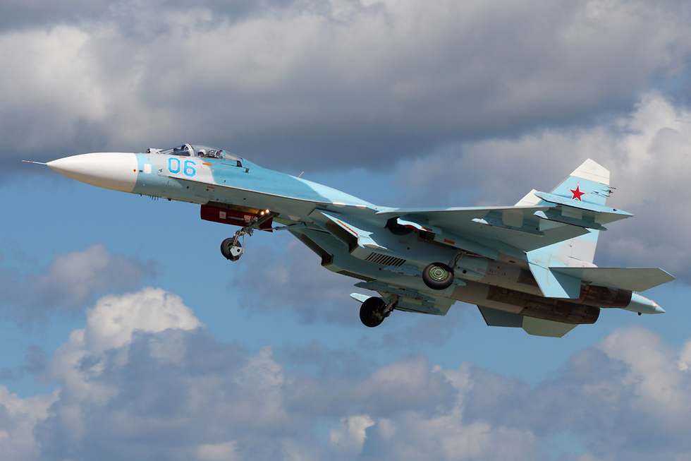 מטוס קרב רוסי (צילום: shutterstock) (צילום: shutterstock)