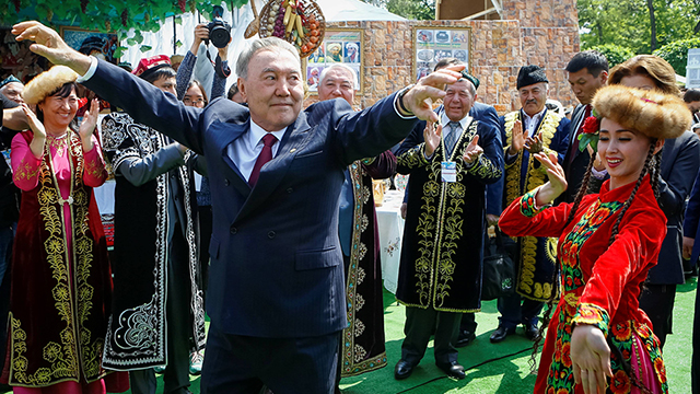 נשיא קזחסטן נזרבייב. החלפה שלישית ב-100 שנה (צילום: רויטרס) (צילום: רויטרס)