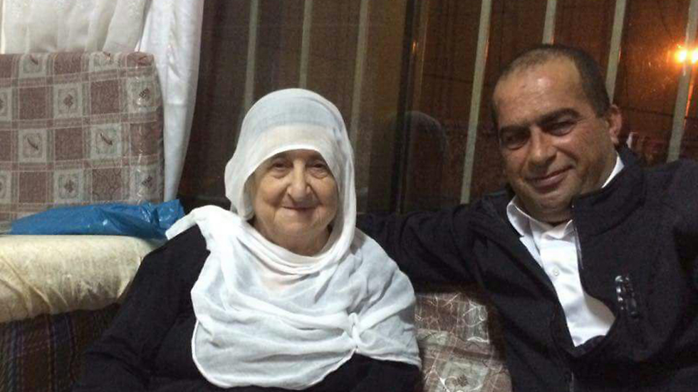 Barjes Awidat's mother visits him in prison in Syria. Visits by Syrian prisoners' family members are almost unheard of.