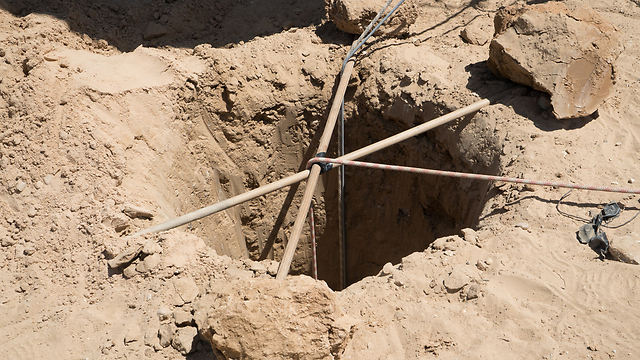 Hamas tunnel discovered by the IDF in Gaza Strip (Photo: IDF spokesperson) (Photo: IDF Spokesperson)