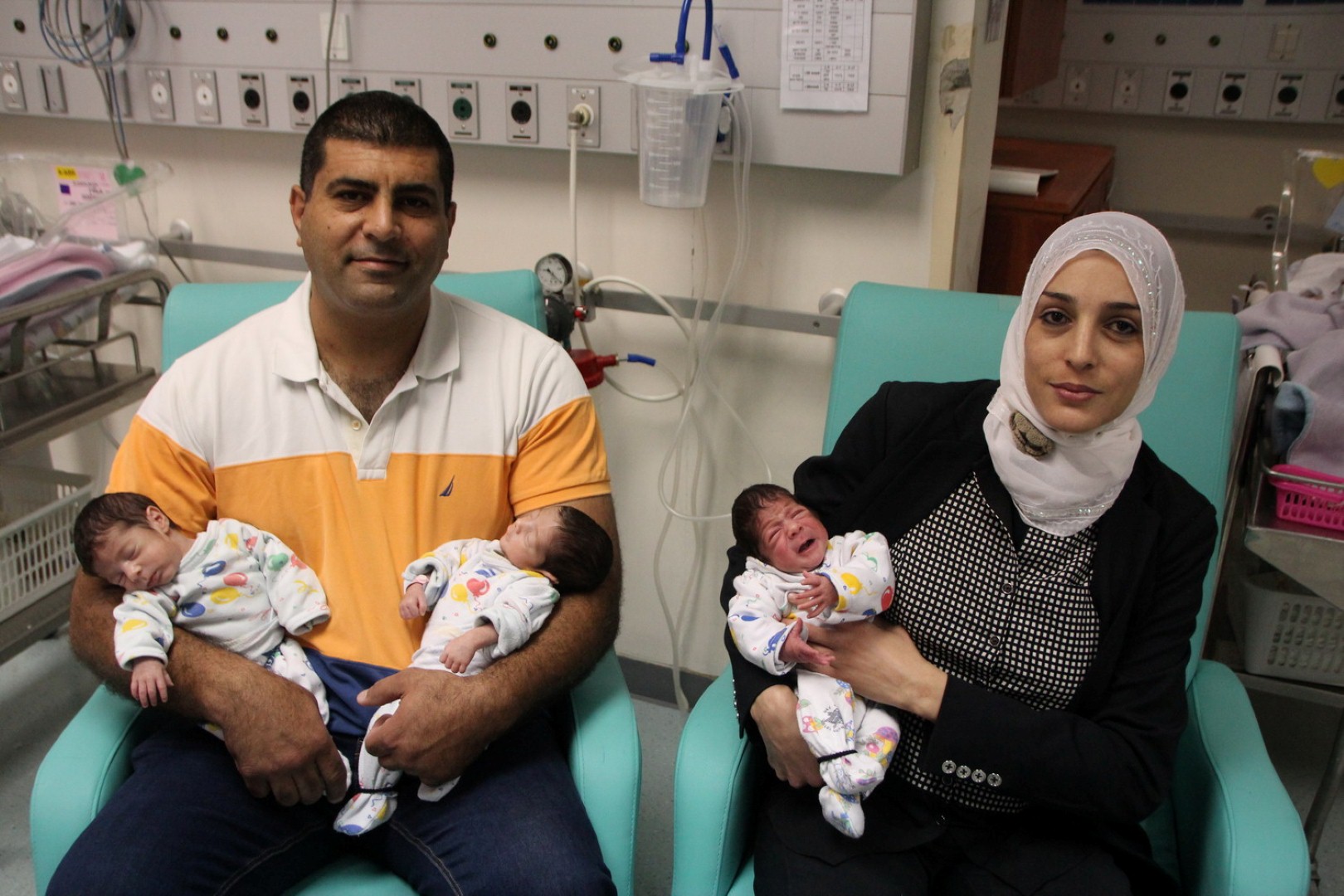 Triplets born in Israel against odds of 1 to 100,000