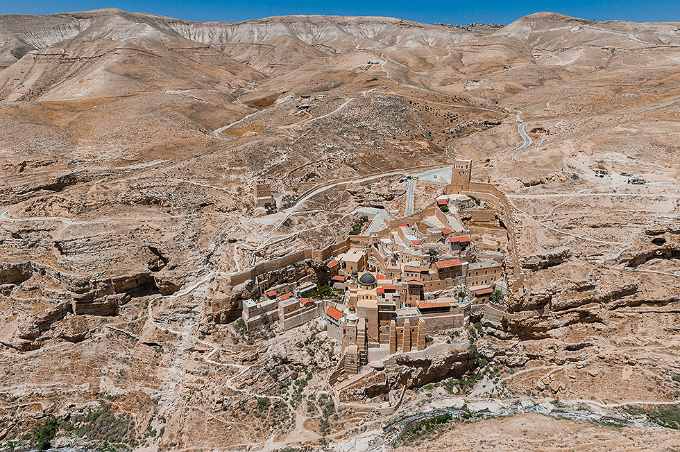 Mar Saba Monastery, Kidron Valley (Photo: Israel Berdugo) 