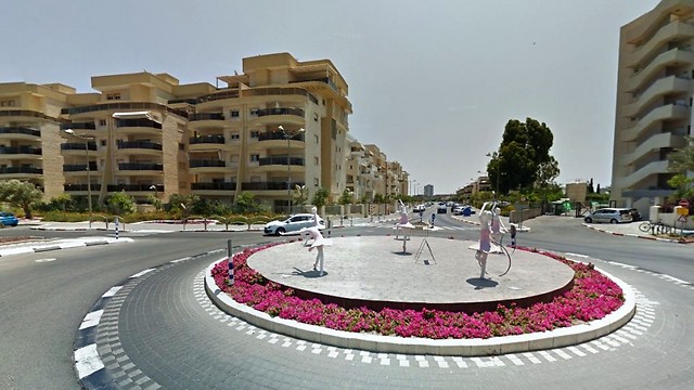 קריית מוצקין. זינוק של כ-534% בהתחלות הבנייה (צילום: Google street view) (צילום: Google street view)