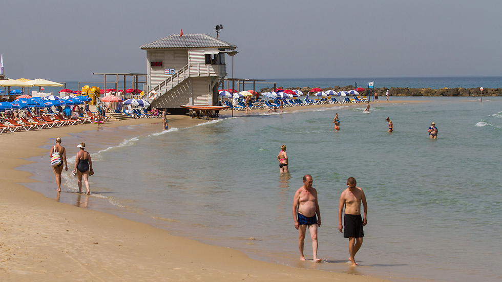 Netanya beach (Photo: Ido Erez)