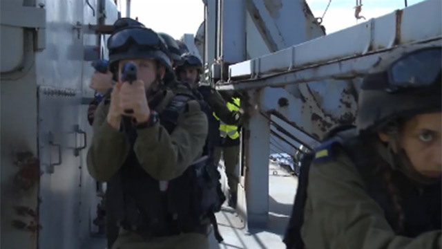 Nobel Dina joint training excersize (Photo: IDF Spokesperson's Unit)