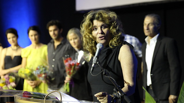 אליאן מקבלת פרס על מפעל חיים (צילום: רפי דלויה) (צילום: רפי דלויה)