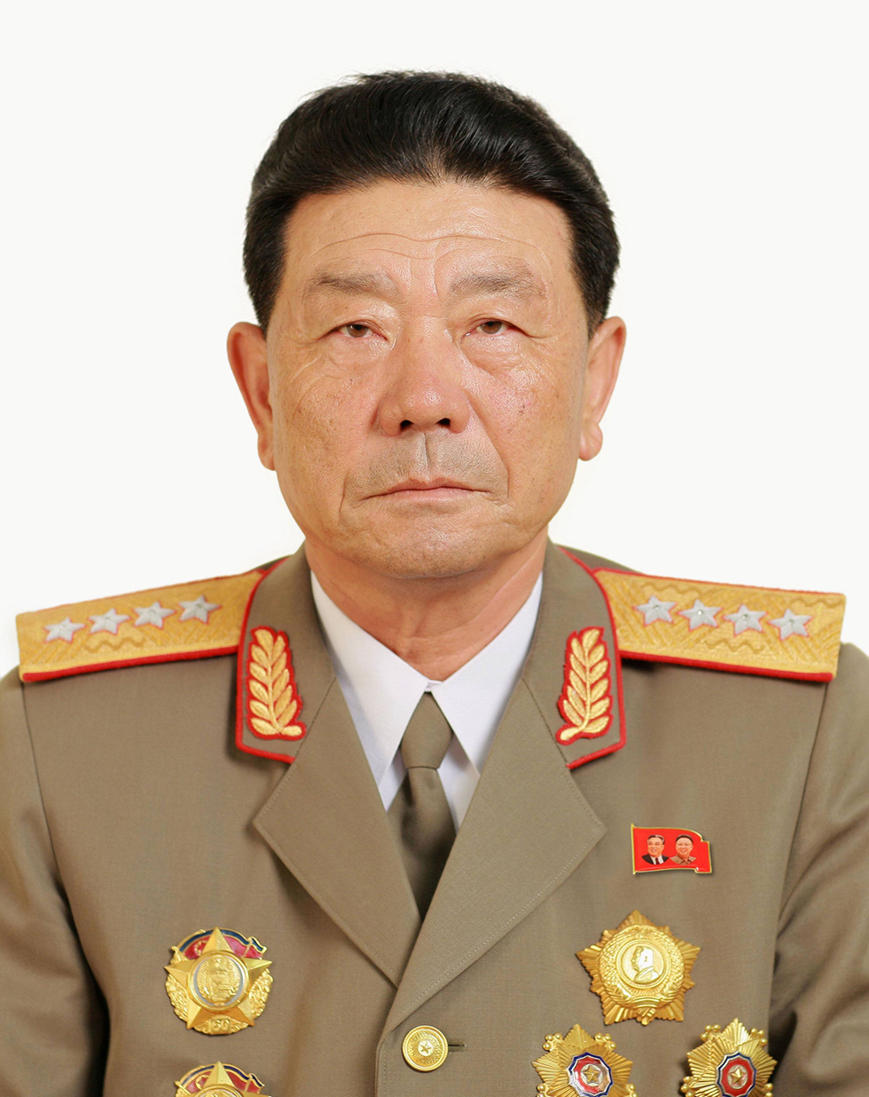גנרל בצבא. שר ההגנה הצפון קוריאני פאק יונג סיק (צילום: רויטרס) (צילום: רויטרס)