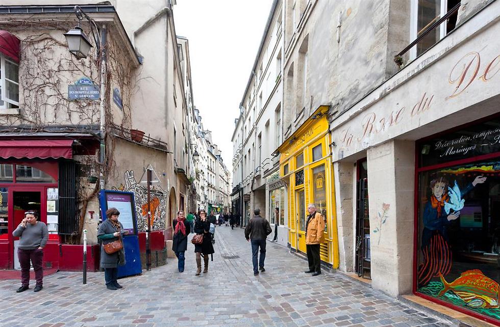 להיות הכי רומנטיים ושיקיים: ברובע המארה, פריז (צילום: shutterstock) (צילום: shutterstock)