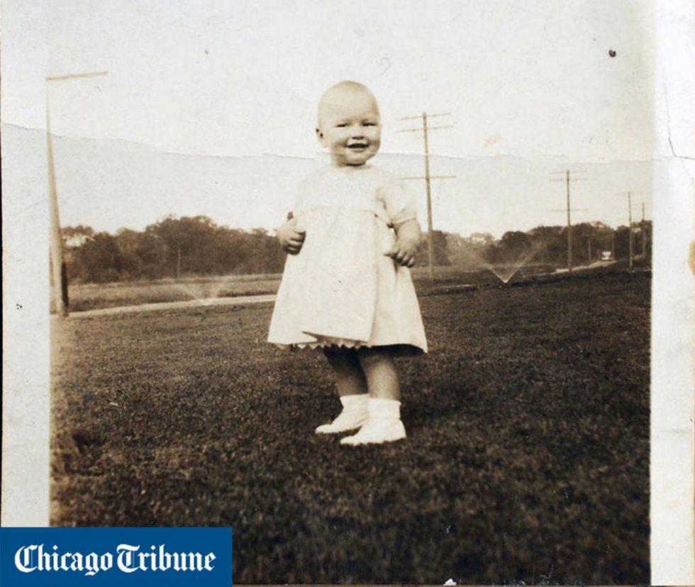 תמונה של האמאן בילדותה (צילום:Anthony Souffle / Chicago Tribune) (צילום:Anthony Souffle / Chicago Tribune)