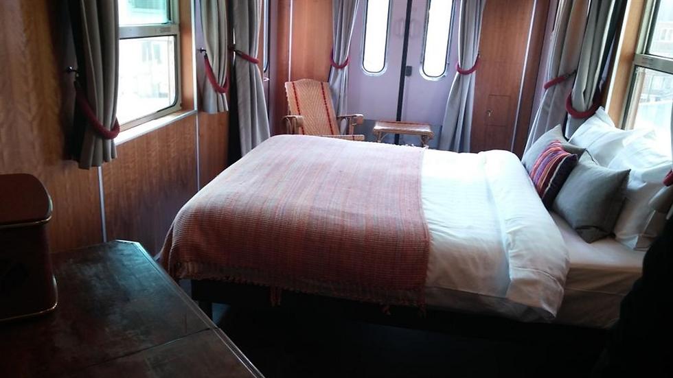 לישון בקרון רכבת בלי לזוז: המלון ליד מוזיאון הרכבת (צילום: זהבית שאשא) (צילום: זהבית שאשא)
