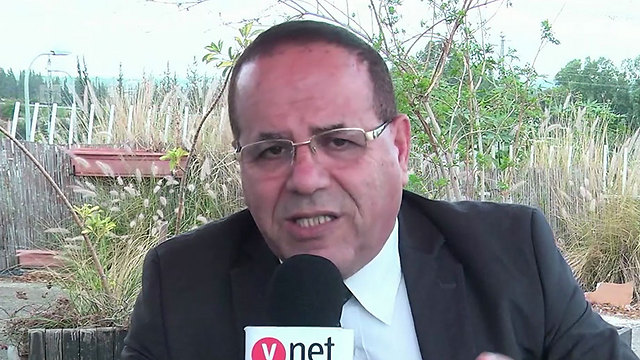 Deputy Minister of Regional Cooperation Ayoob Kara being interviewed by Ynet